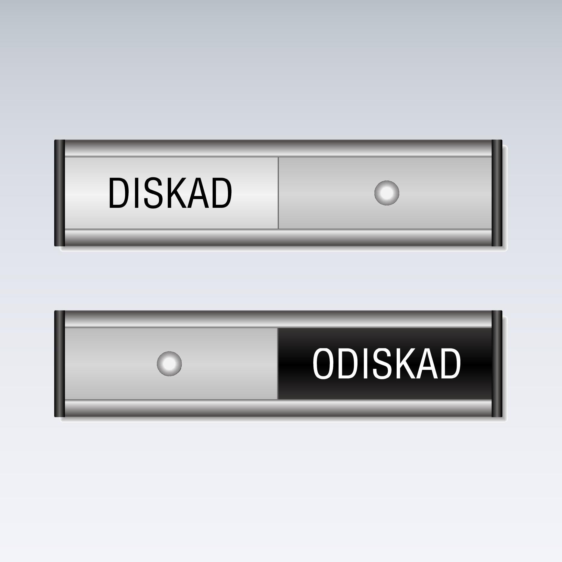 Levereras med magnet eller dubbelhäftande tejp