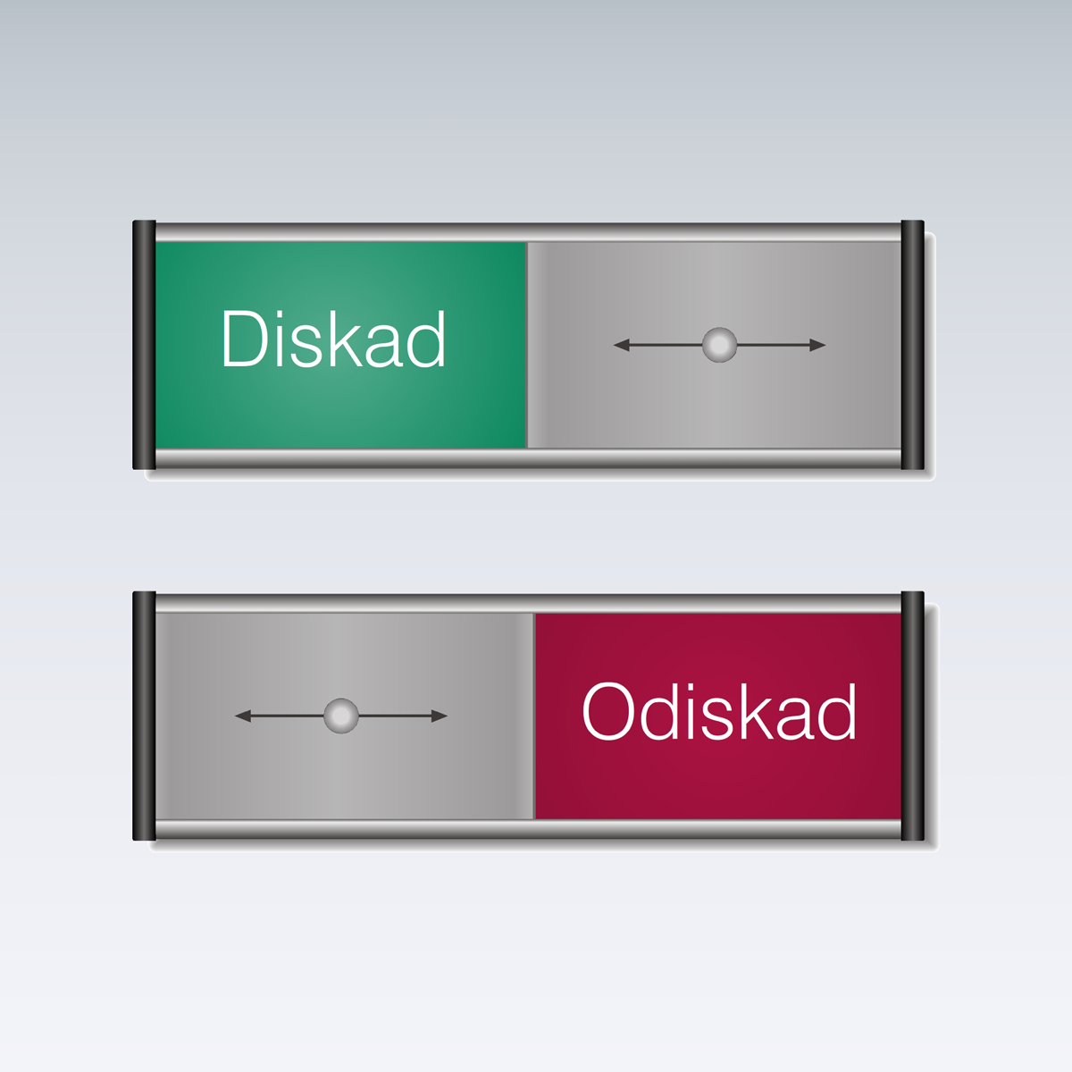 Levereras med magnet eller dubbelhäftande tejp