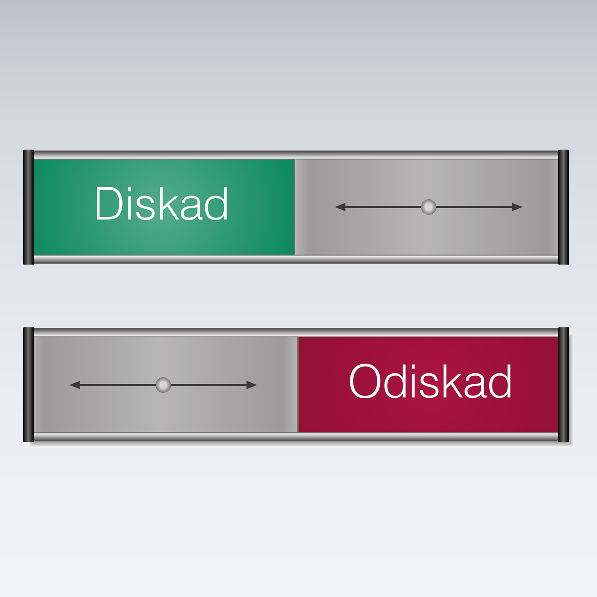 Levereras med magnet eller dubbelhäftande tejp