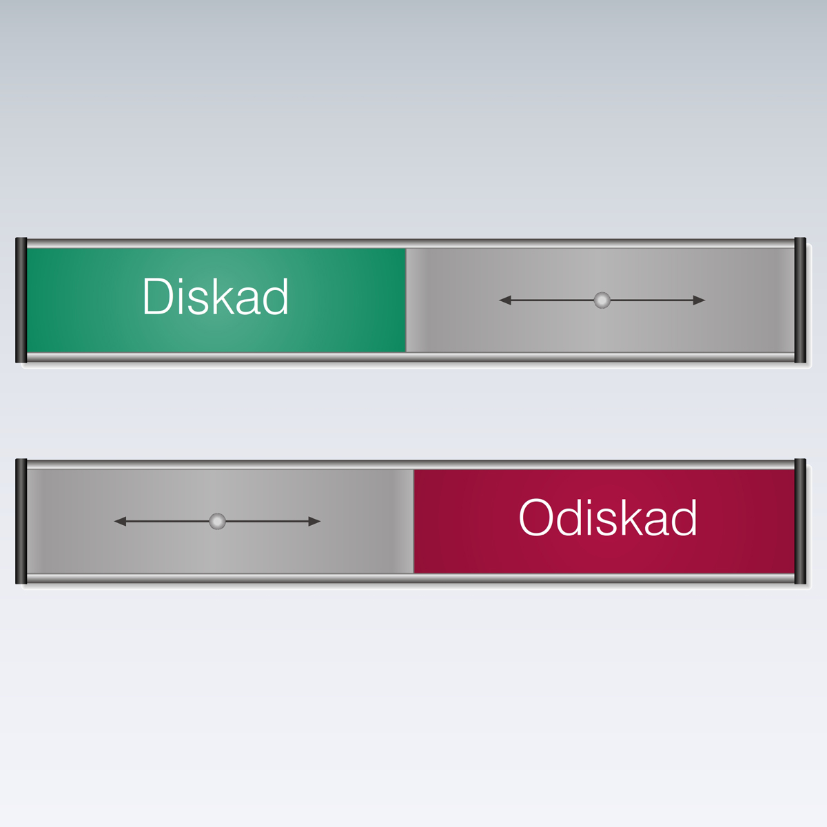 Levereras med magnet eller dubbelhäftande tejp