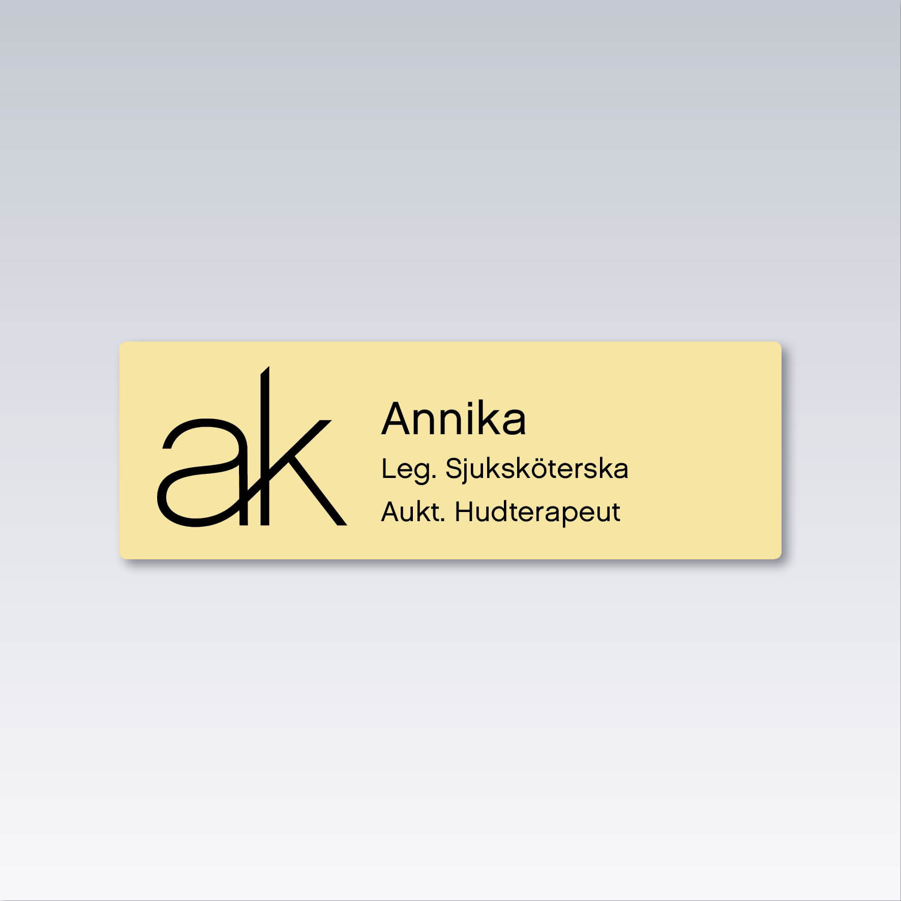 Akademikliniken Namnbricka Med Magnet akademikliniken-namnbricka-med-magnet